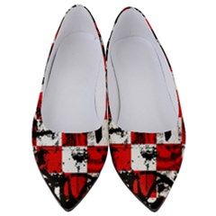 Emo Scene Graffiti Women s Low Heels by ArtistRoseanneJones