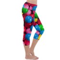 Bubble Gum Capri Yoga Leggings View3