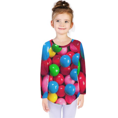 Bubble Gum Kids  Long Sleeve Tee by artworkshop
