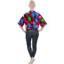 Bubble Gum Mock Neck Tee View2