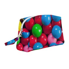 Bubble Gum Wristlet Pouch Bag (medium) by artworkshop