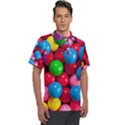 Bubble Gum Men s Polo Tee View1