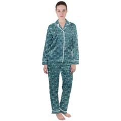 Bubble Wrap Satin Long Sleeve Pajamas Set by artworkshop