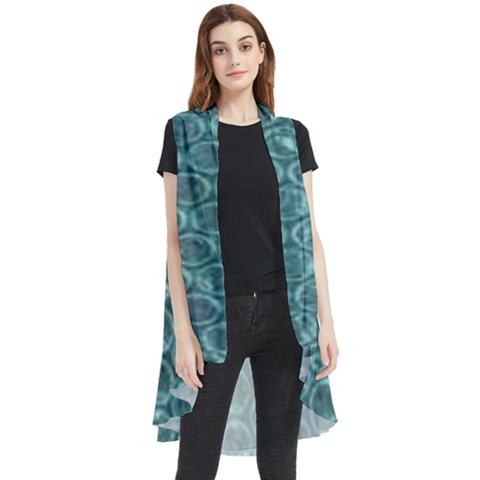 Bubble Wrap Sleeveless Chiffon Waistcoat Shirt by artworkshop