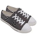 Pattern Men s Low Top Canvas Sneakers View3