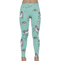 Unicorn Patterns Classic Yoga Leggings by Jancukart