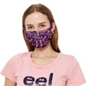 Dragonfly-pattern-design Crease Cloth Face Mask (Adult) View1