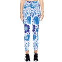 Pattern-with-birds Pocket Leggings  View1