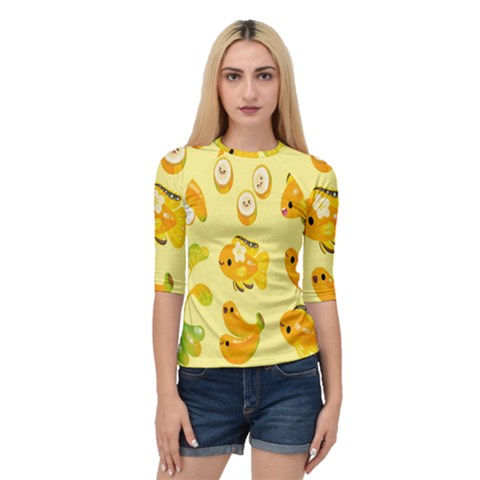 Banana Cichlid Quarter Sleeve Raglan Tee by artworkshop
