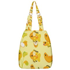 Banana Cichlid Center Zip Backpack by artworkshop