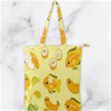 Banana Cichlid Double Zip Up Tote Bag View1