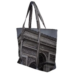Triumph Arch, Paris, France016 Zip Up Canvas Bag by dflcprintsclothing