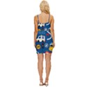 Seamless-pattern-vector-rescue-team-cartoon Wrap Tie Front Dress View4