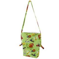 Little-animals-cartoon Folding Shoulder Bag by Jancukart