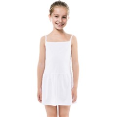 White Plain Kids  Summer Sun Dress by FunDressesShop