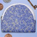 Uruguay Flag Motif Pattern Horseshoe Style Canvas Pouch View1