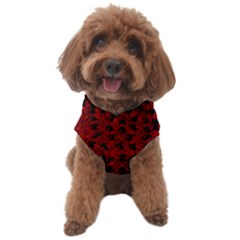 Micro Blood Red Cats Dog Sweater by NerdySparkleGoth