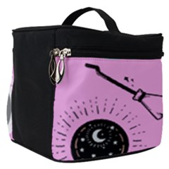 Pastel Goth Witch Pink Make Up Travel Bag (small) by NerdySparkleGoth