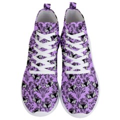 Purple Bats Men s Lightweight High Top Sneakers by NerdySparkleGoth