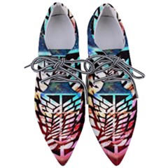 Attack On Titan Shingeki Galaxy Pointed Oxford Shoes by artworkshop