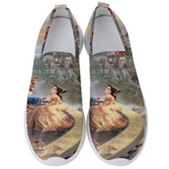 Beauty And The Beast Castle Men s Slip On Sneakers by artworkshop