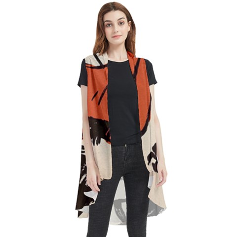 Catcher In The Rye Sleeveless Chiffon Waistcoat Shirt by artworkshop