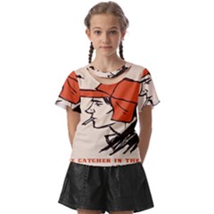 Catcher In The Rye Kids  Front Cut Tee by artworkshop