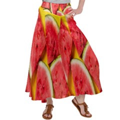 Watermelon Satin Palazzo Pants by artworkshop