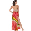 Watermelon Maxi Chiffon Tie-Up Sarong View2