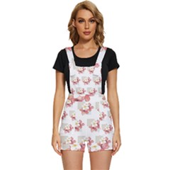Floral Short Overalls by Sparkle