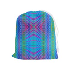 Beam Me Up Drawstring Pouch (xl) by Thespacecampers