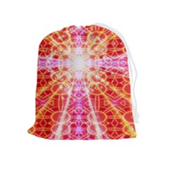 Bursting Energy Drawstring Pouch (xl) by Thespacecampers