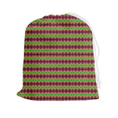 Claus And Effect Drawstring Pouch (2xl) by Thespacecampers