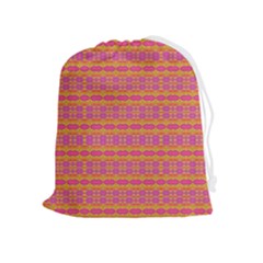 Creamsicle Experience Drawstring Pouch (xl) by Thespacecampers