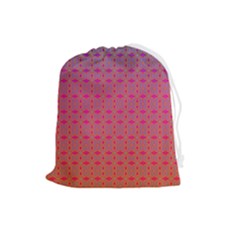 Energetic Flow Drawstring Pouch (large) by Thespacecampers