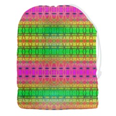 Peace And Love Drawstring Pouch (3xl) by Thespacecampers