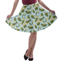 Dolmadakia A-line Skater Skirt View1