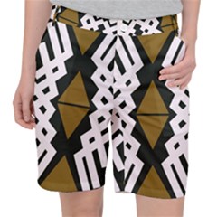 Abstract Pattern Geometric Backgrounds  Pocket Shorts by Eskimos