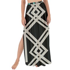 Abstract Pattern Geometric Backgrounds  Maxi Chiffon Tie-up Sarong by Eskimos