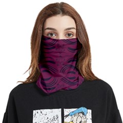 Folk Flowers Print Floral Pattern Ethnic Art Face Covering Bandana (two Sides) by Eskimos