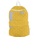 Hexagons Yellow Honeycomb Hive Bee Hive Pattern Foldable Lightweight Backpack View1