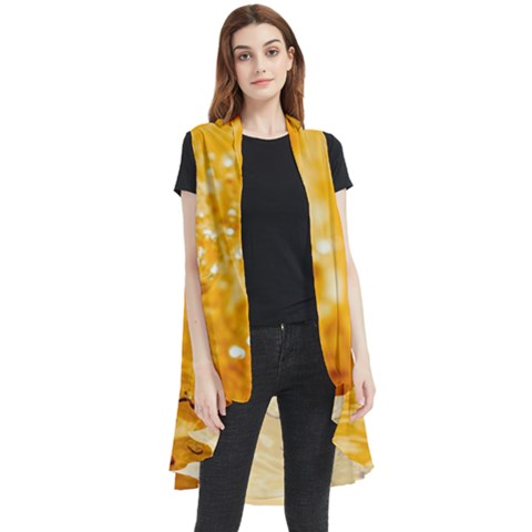 Water Sleeveless Chiffon Waistcoat Shirt by artworkshop