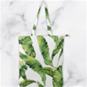 Sheets Tropical Plant Palm Summer Exotic Double Zip Up Tote Bag View1