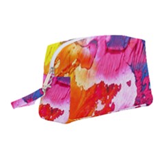 Colorful Painting Wristlet Pouch Bag (medium) by artworkshop