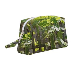 Bitter Melon Wristlet Pouch Bag (medium) by artworkshop
