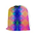 Inverted Circles Drawstring Pouch (XL) View1