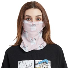 Fluffy Cat Pets Face Covering Bandana (two Sides) by artworkshop