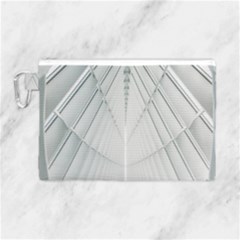 Architecture Building Canvas Cosmetic Bag (large) by artworkshop