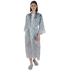 Architecture Building Maxi Satin Kimono by artworkshop