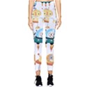 Vector-set-funny-robots-cartoon Pocket Leggings  View1